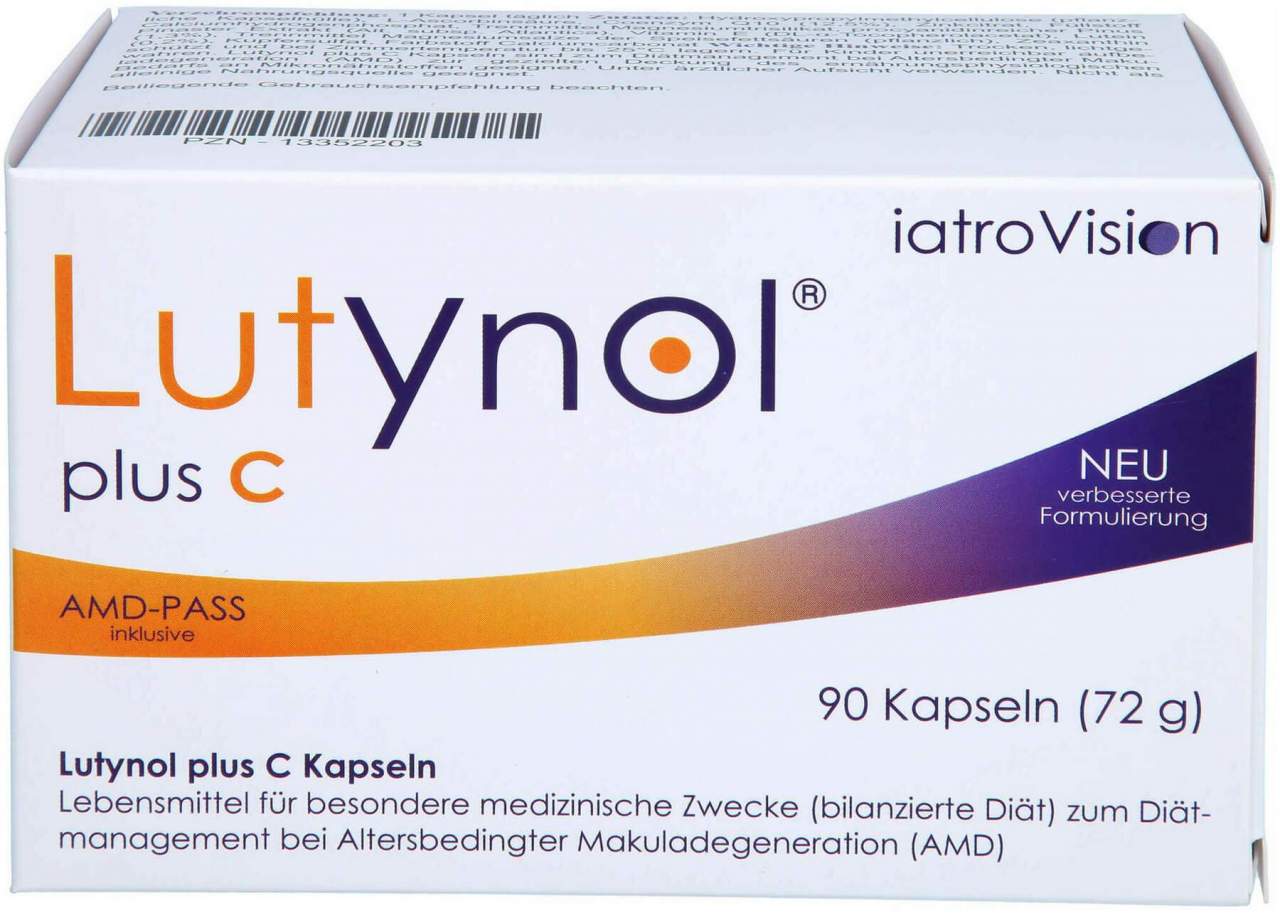 Lutynol Plus C Kapseln 90 Stück