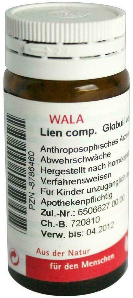 Wala Lien Comp. Velati 20 G Globuli