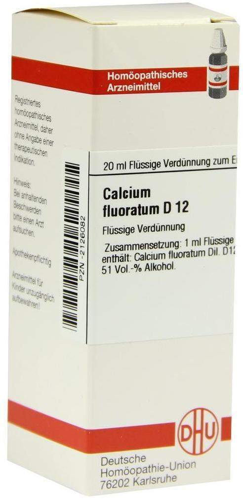 Dhu Calcium Fluoratum D12 20 ml Dilution