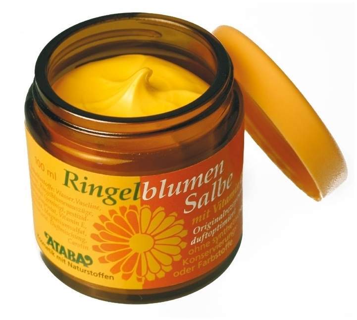 Ringelblumensalbe mit Vitamin E - Zur Hautpflege