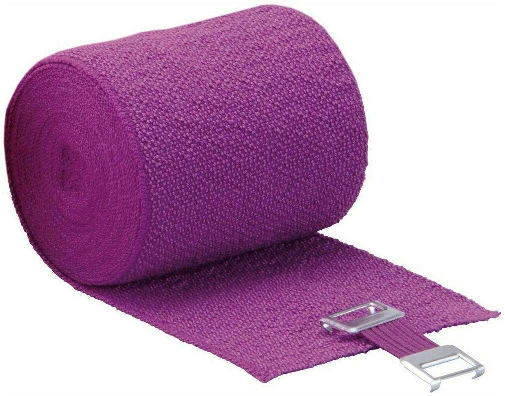 Höga Lastic Color 1 Idealbinde 6 cm X 5 M Lila Cellophan
