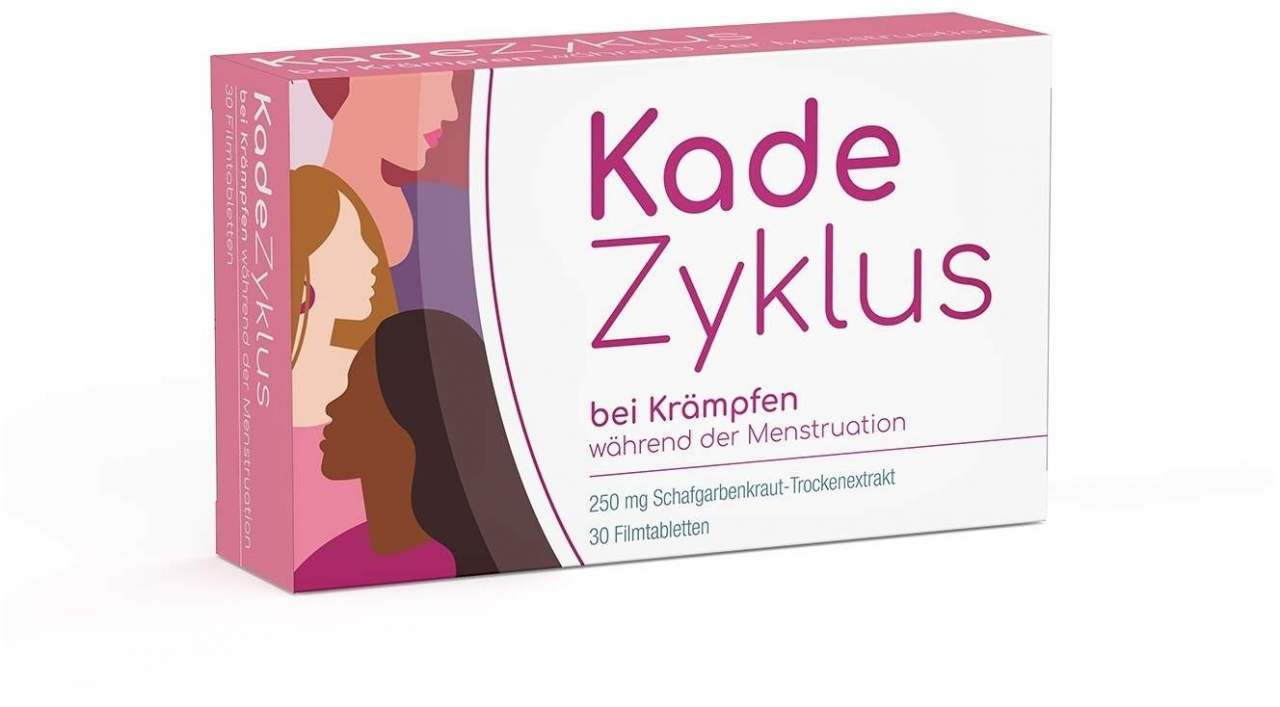 KadeZyklus bei Krämpfen 250 mg 30 Filmtabletten