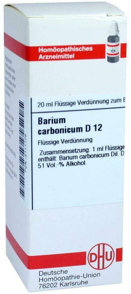 Dhu Barium Carbonicum D12 Dilution