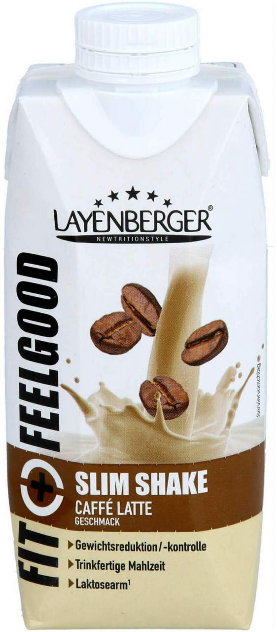 Layenberger Fit+feelgood Slim Shake Caffe Latte 330ml