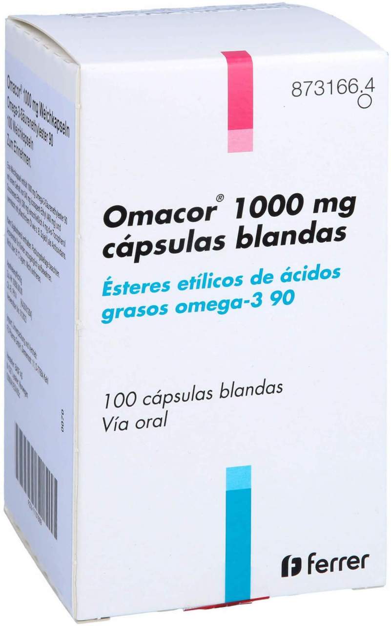 Omacor 1.000 mg 100 Weichkapseln