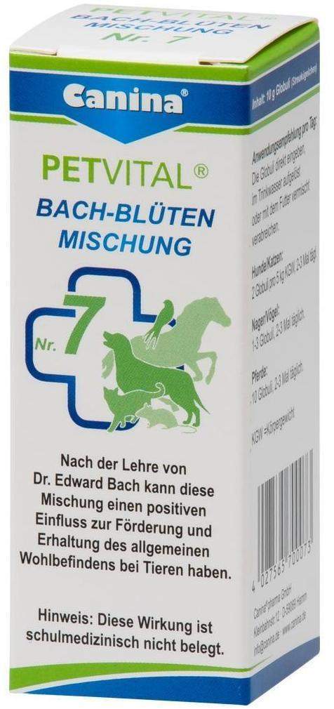 Petvital Bachblüten Nr.7 Globuli Vet