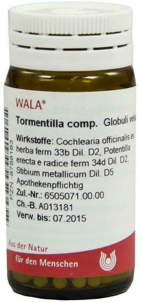 Wala Tormentilla Comp. 20 G Globuli
