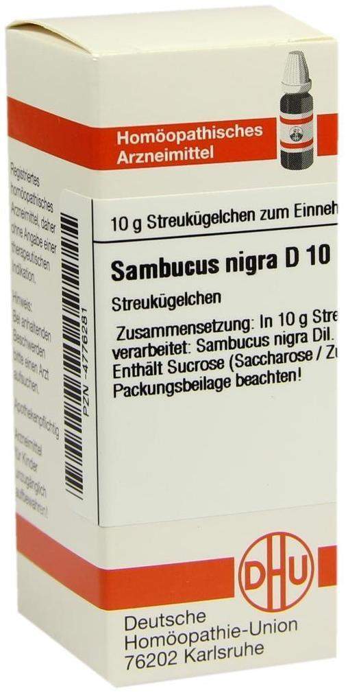 Dhu Sambucus Nigra D10 Globuli