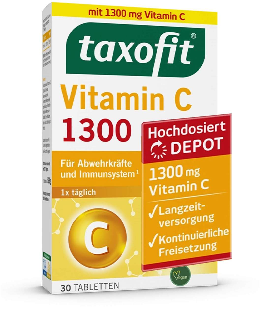 Taxofit Vitamin C 1300 30 Tabletten