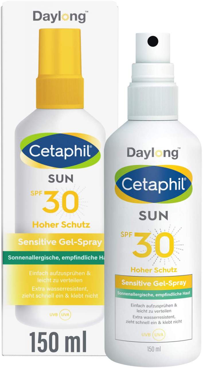 Cetaphil Sun Daylong sensitive SPF 30 Gel Spray 150 ml - Sonnenschutz für empfindliche Haut
