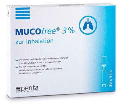 Mucofree 3 % zur Inhalation 20 X 0,4 ml