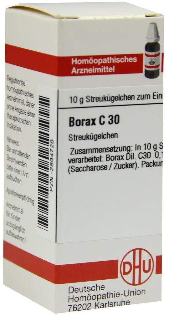 Dhu Borax C30 10 G Globuli