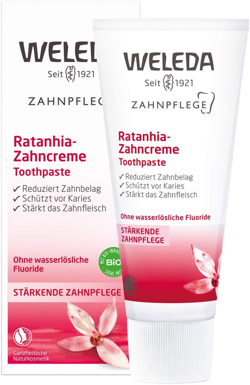 Weleda Ratanhia-Zahncreme 75 ml