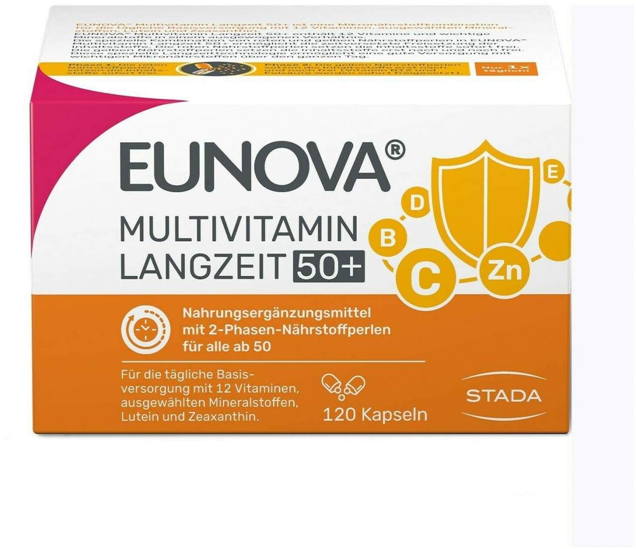 Eunova Langzeit 50+ Kapseln 120 Stück