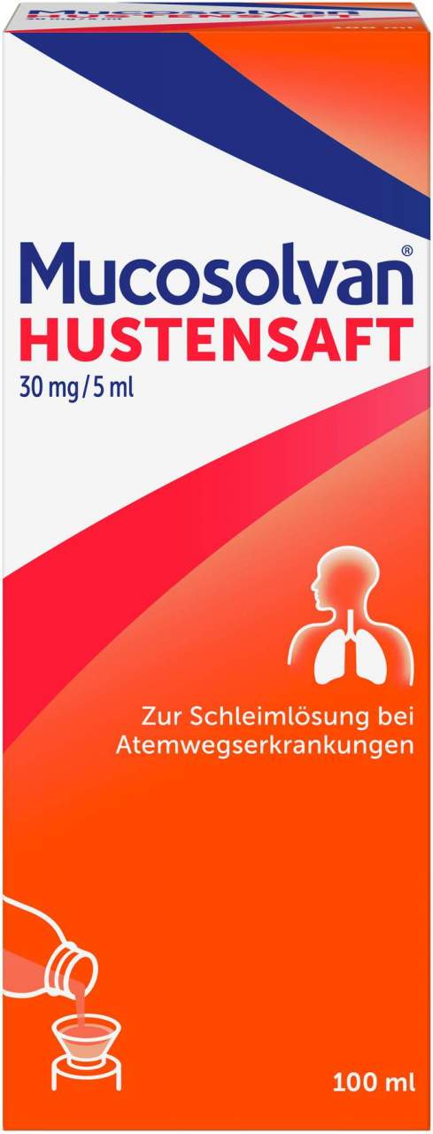 Mucosolvan Saft 30 mg pro 5 ml 100 ml Saft