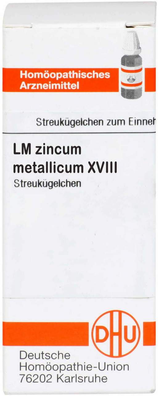 Dhu Zincum Metallicum Lm Xviii 5 G Globuli