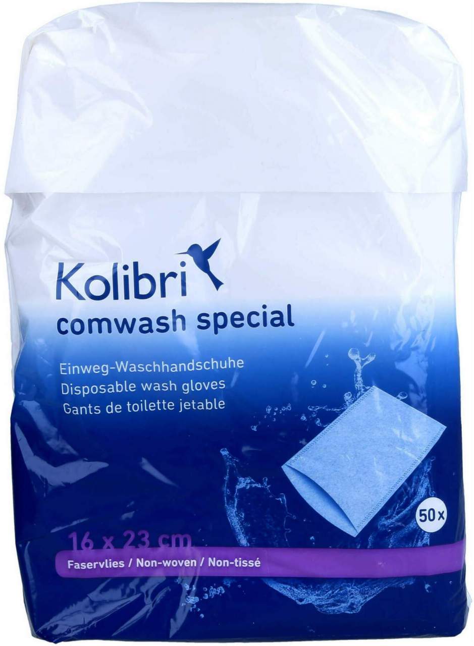 Kolibri Comwash Special Waschhandsch.16 X 24cm Wei
