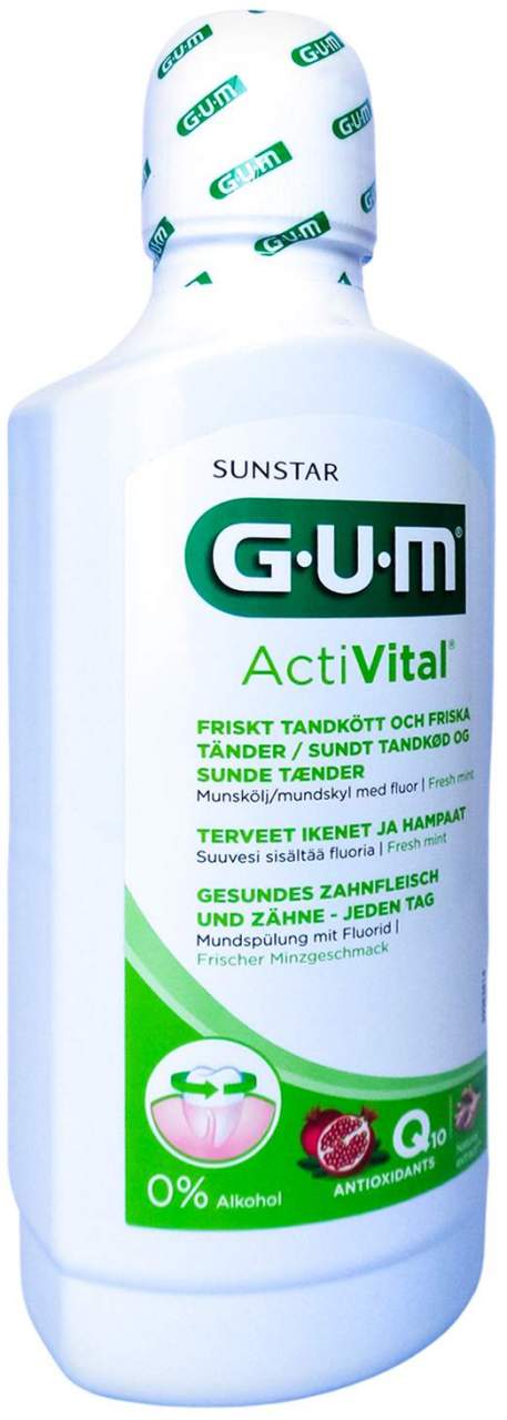 Gum Activital Mundspülung 500 ml
