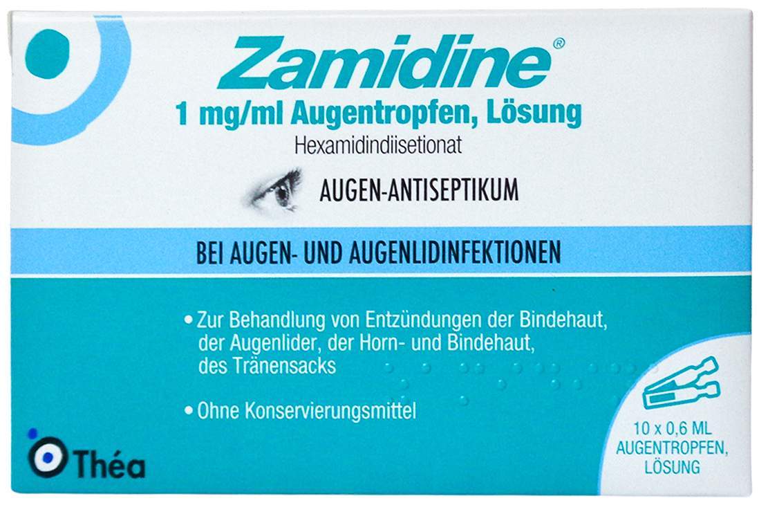 Zamidine 1 mg Je ml Augentropfen 10 X 0,6 ml