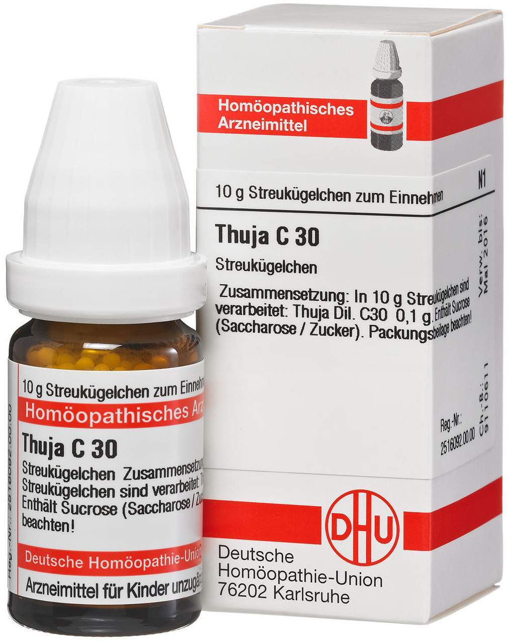 Dhu Thuja C30 10 G Globuli