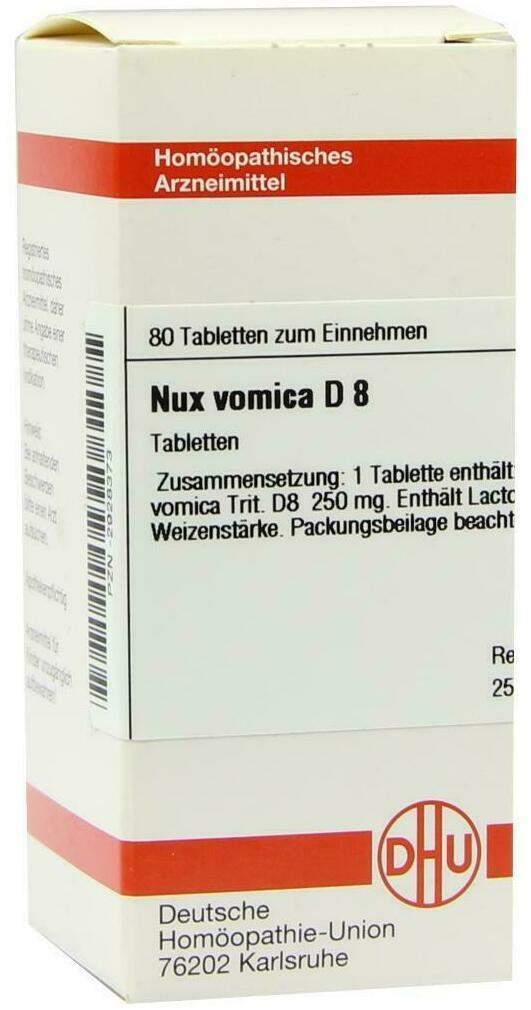 Dhu Nux Vomica D8 Tabletten