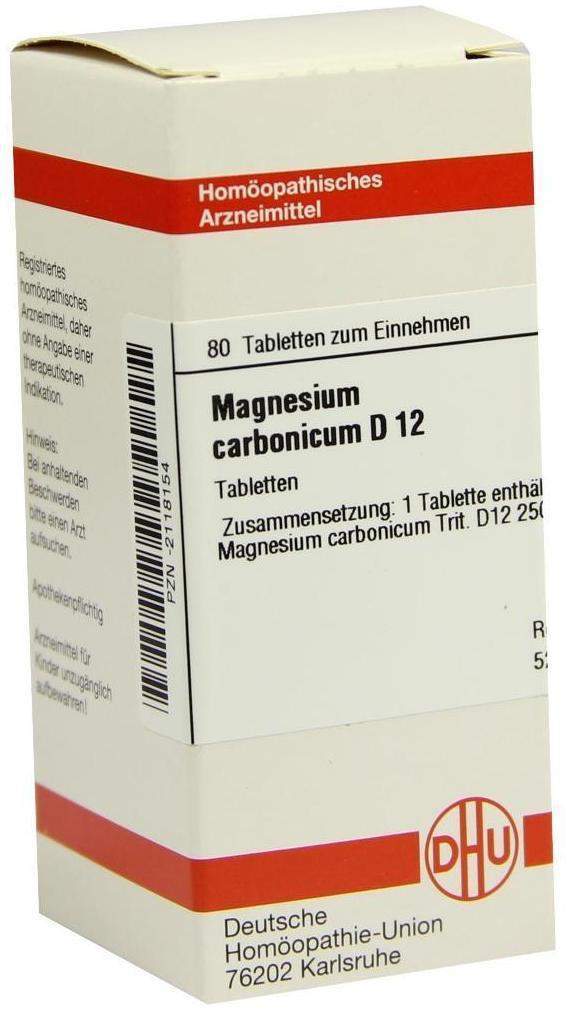 Dhu Magnesium Carbonicum D12 80 Tabletten