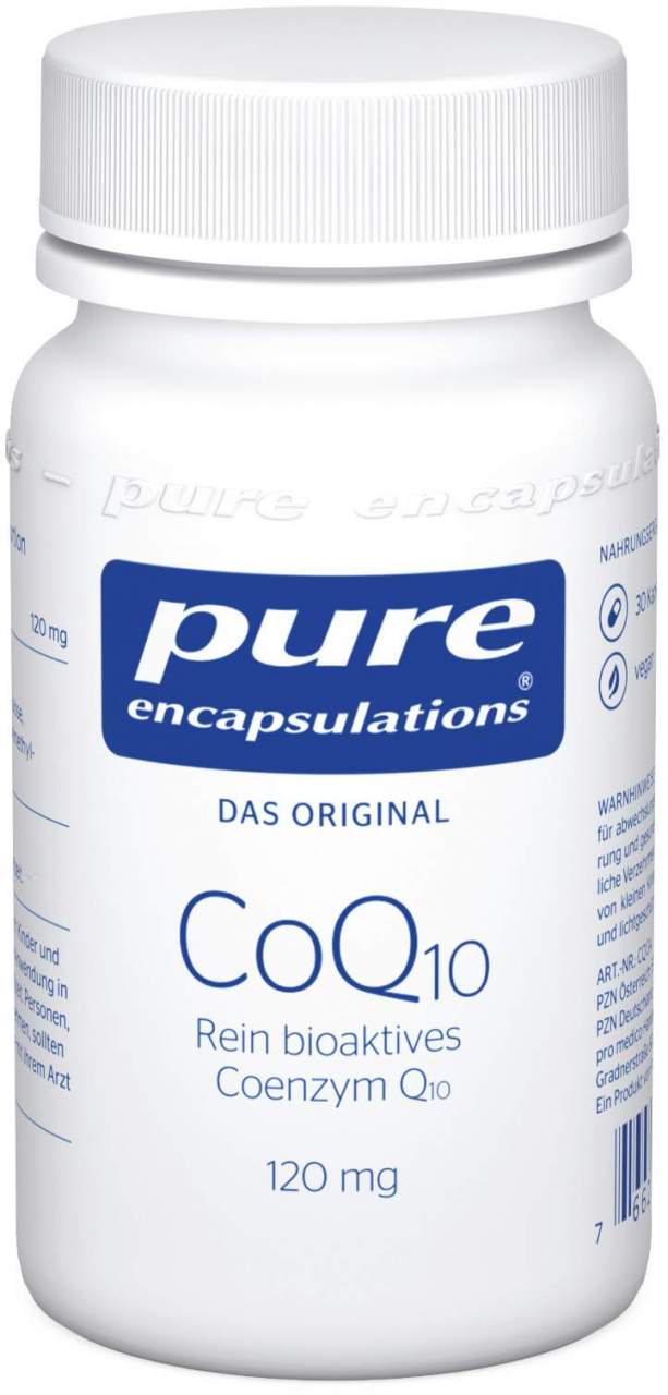 Pure Encapsulations CoQ10 120 mg 30 Kapseln