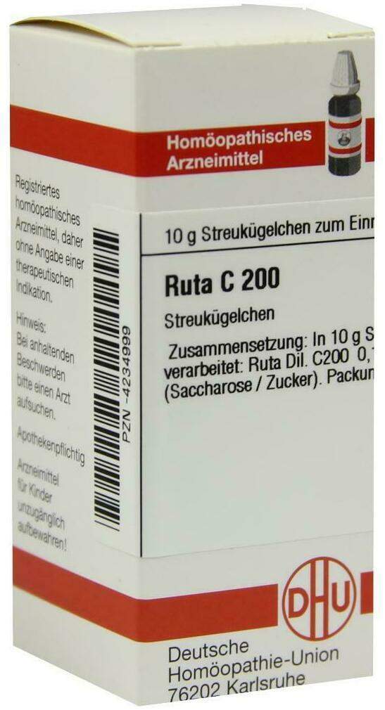Dhu Ruta C200 10 G Globuli