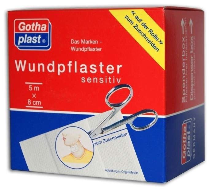 Gothaplast Sensitiv Wundpflaster 5mx8cm