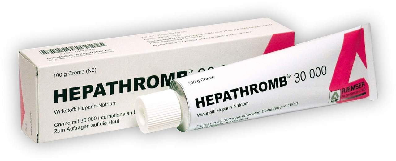 Hepathromb Creme 30.000 i.E 100 g