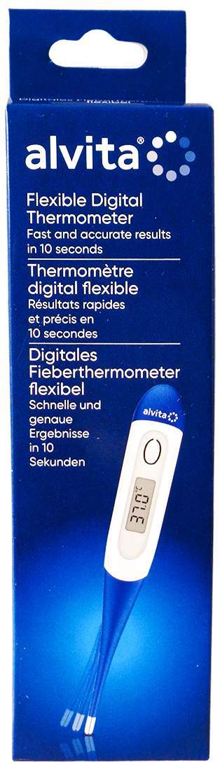 Alvita Digitales Fieberthermometer Flexibel