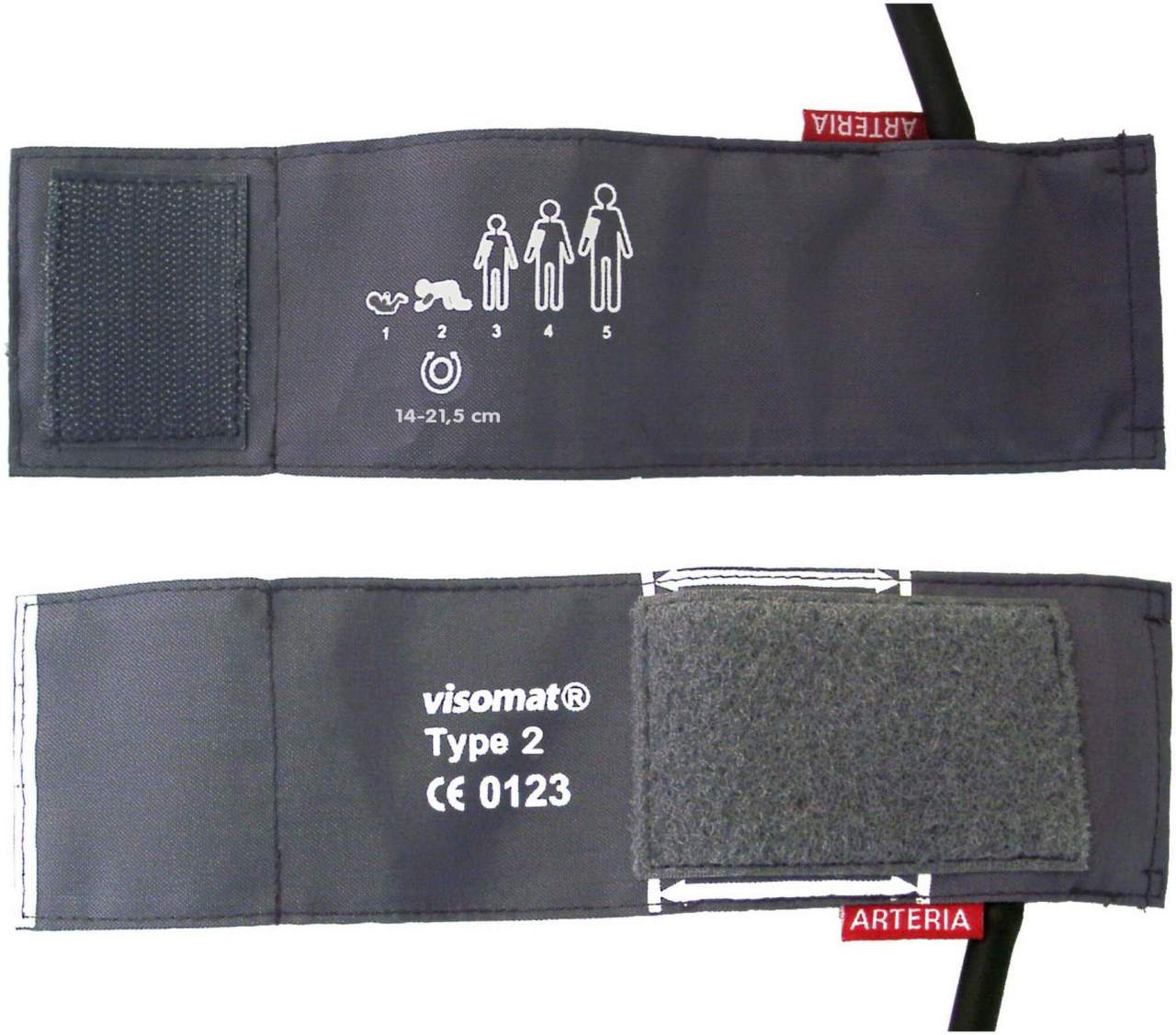 Visomat Klettmanschette Typ 2 14-21,5 cm 1 Stück
