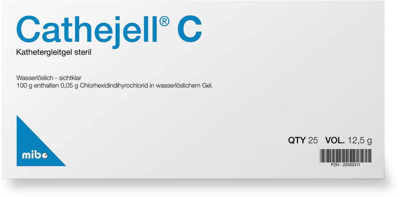 Cathejell C steriles Gleitgel ZHS 25 x 12,5 g