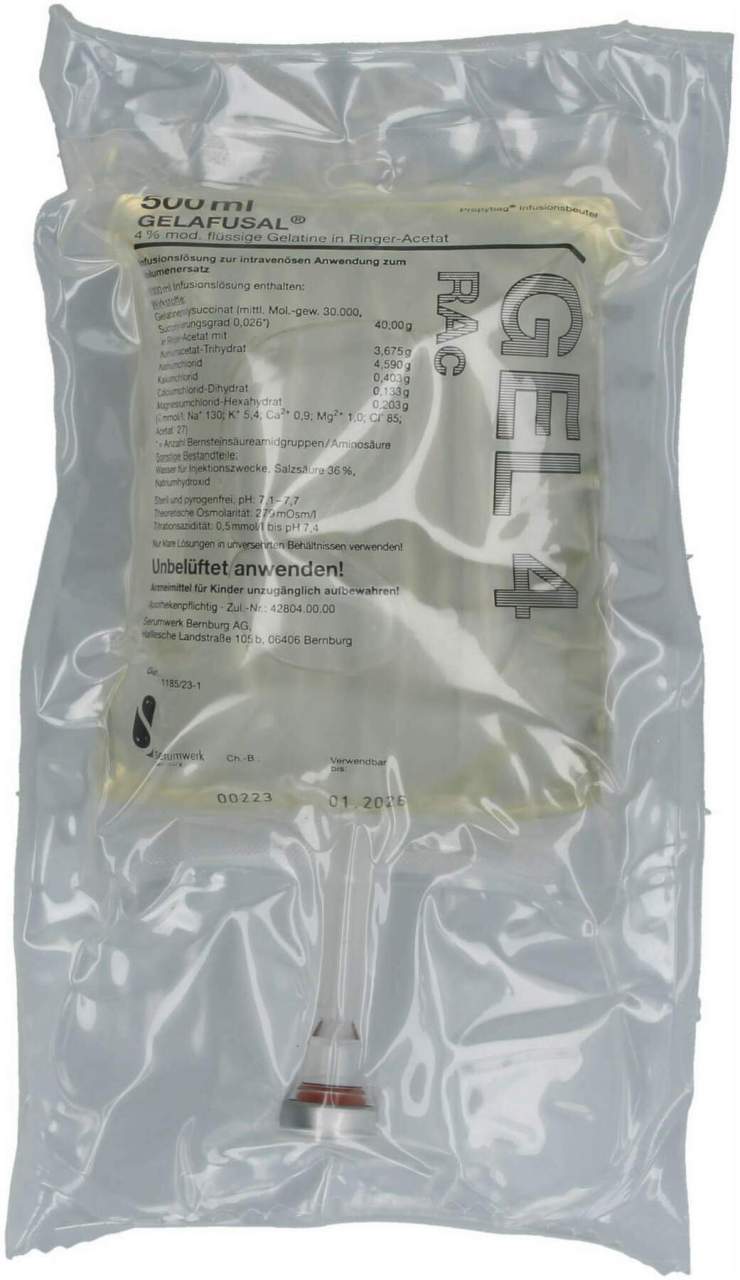 Gelafusal Pp-Beutel Infusionslösung