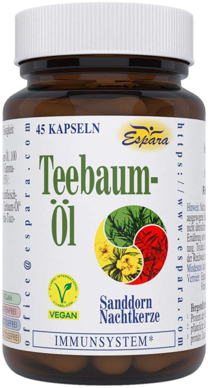 Teebaum Öl 45 Kapseln