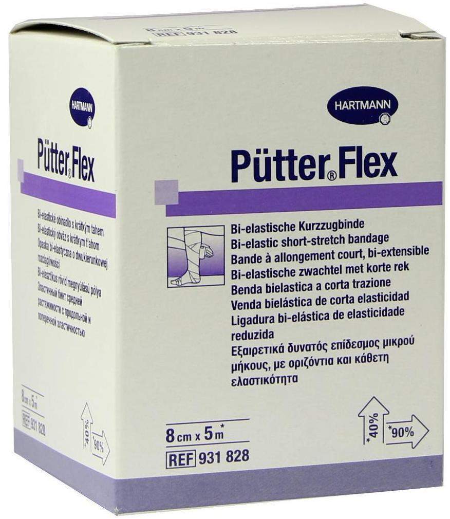 Pütter Flex Binde 8 cm X 5 M 1 Binde