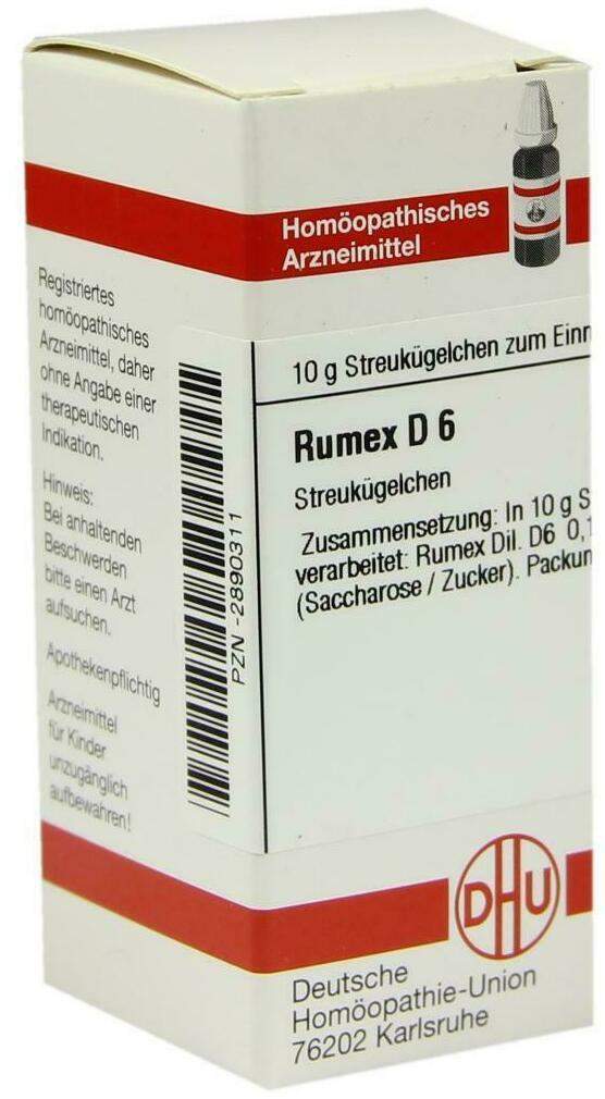 Dhu Rumex D6 10 G Globuli