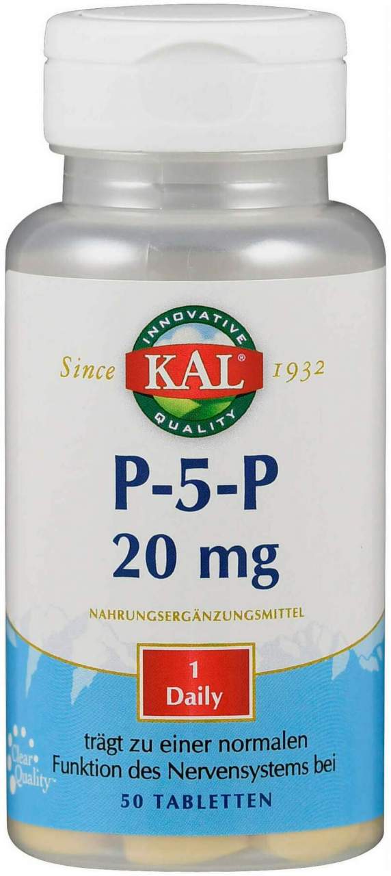 P-5-P 20 mg Pyridoxal-5-Phosphat Kal Tabletten