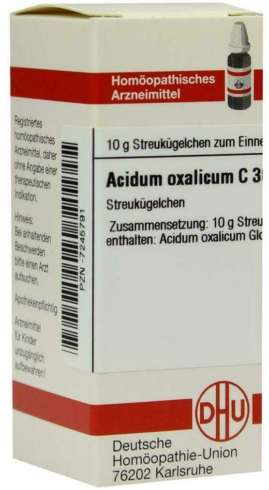Dhu Acidum Oxalicum C30 Globuli