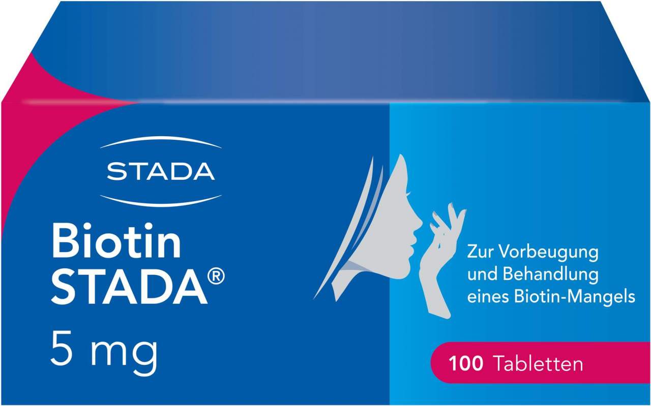 Biotin Stada 5 mg 100 Tabletten