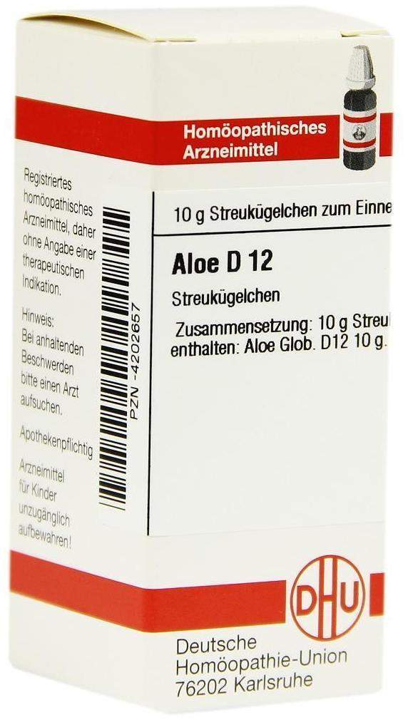 Dhu Aloe D12 10 G Globuli