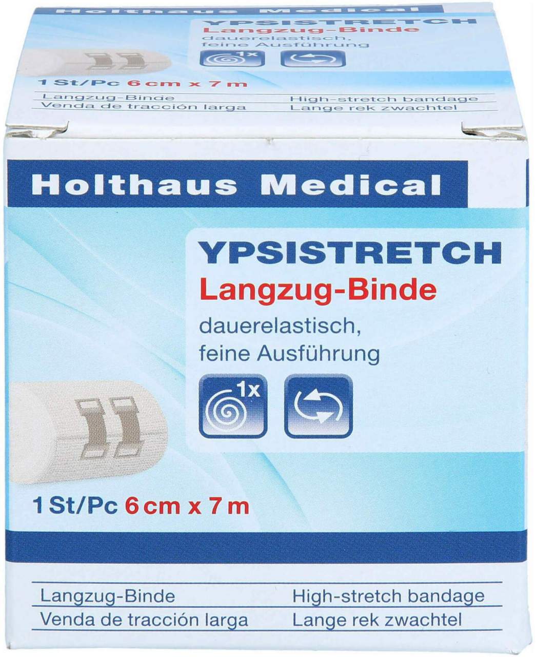 Langzug Binde Fein Ypsistretch 6cmx7m