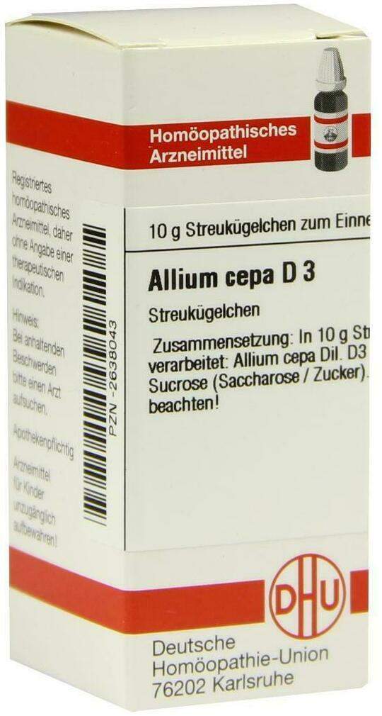 Dhu Allium Cepa D3 Globuli