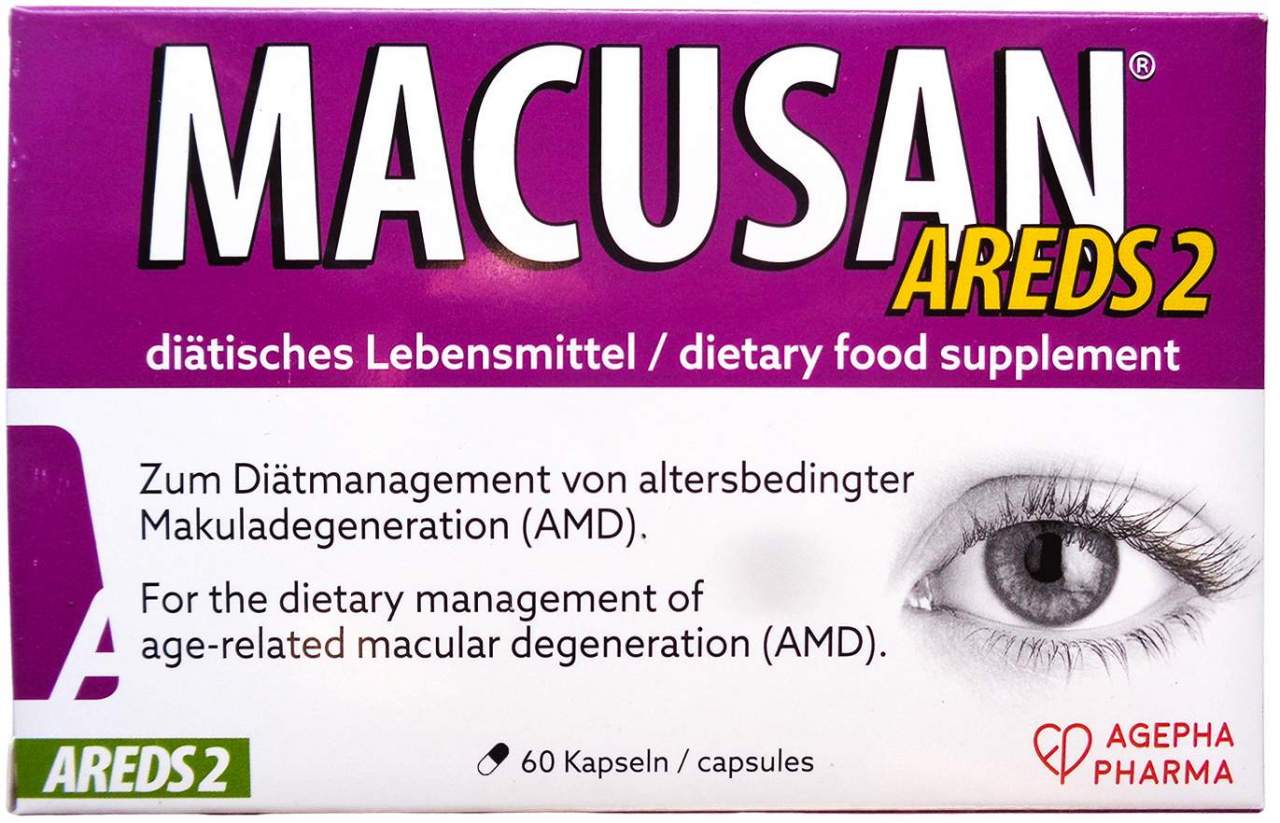 Macusan Areds2 Kapseln 60 Stück