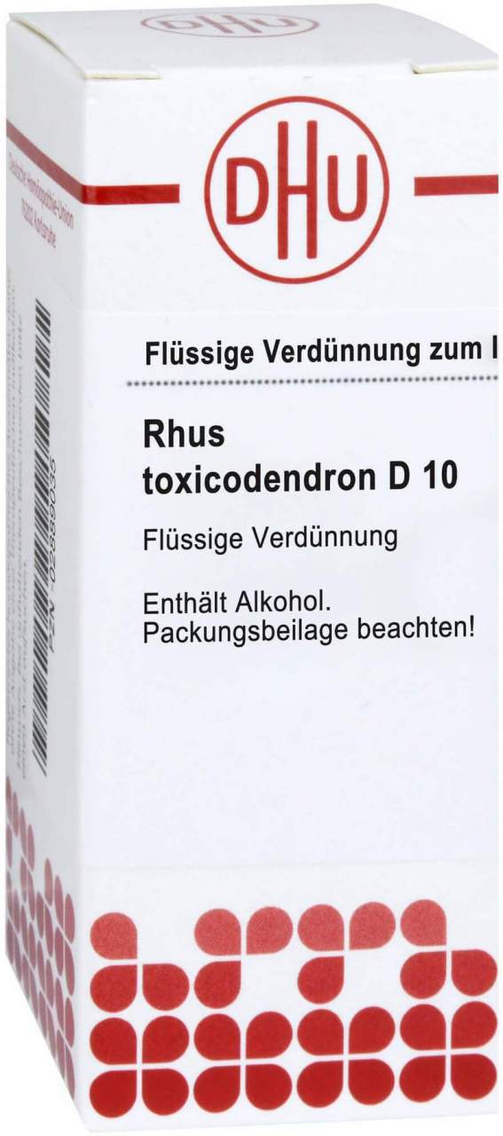Dhu Rhus Toxicodendron D10 Dilution