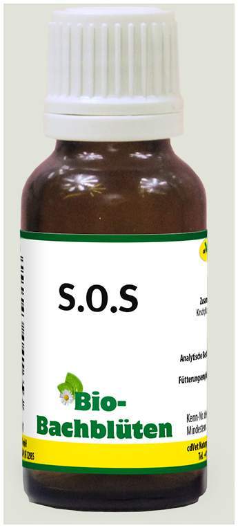 Bachblüten S.O.S Flüssig Vet 10 ml Tropfen