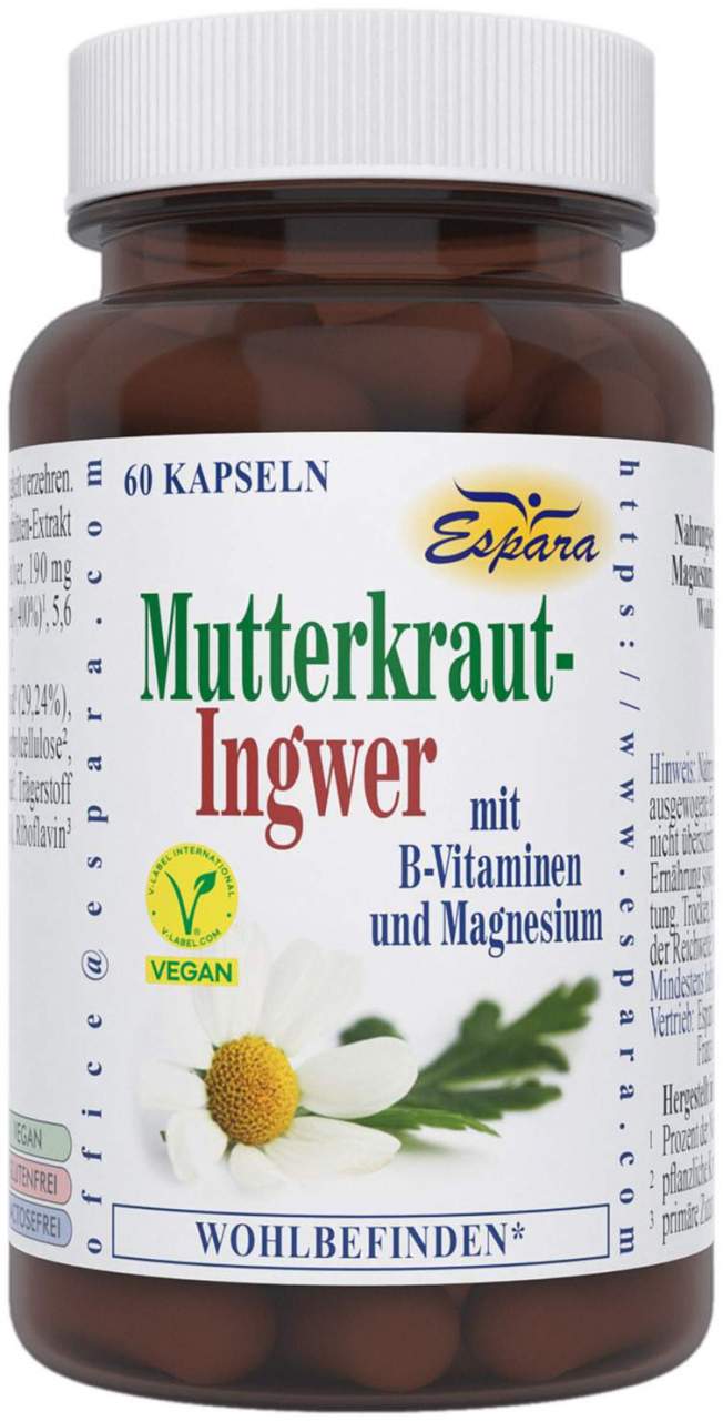 Mutterkraut Ingwer 60 Kapseln