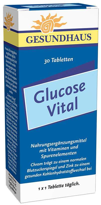 Gesundhaus Glucose Vital 30 Tabletten