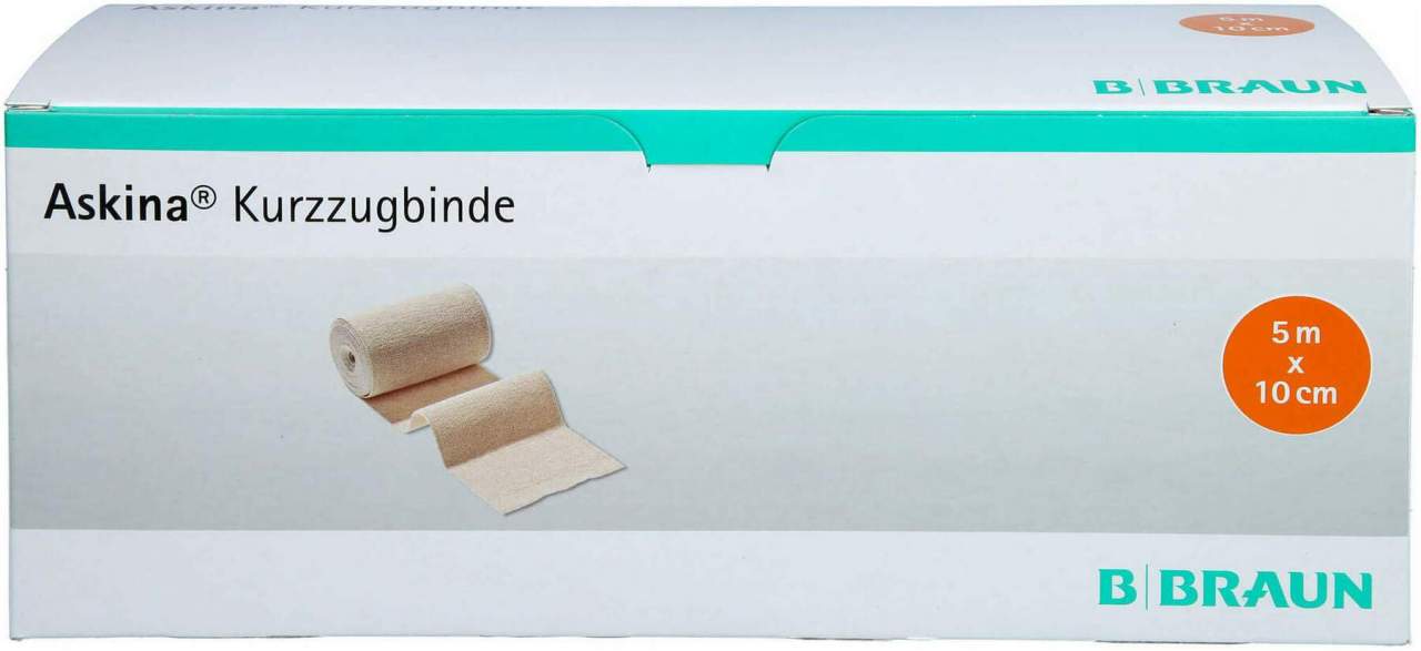 Askina Kurzzugbinde 10 cm X 5 M 10 Stück