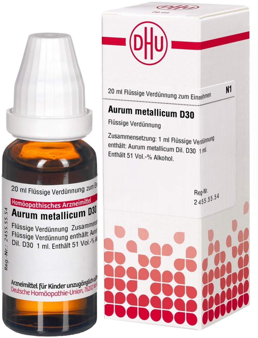 Dhu Aurum Metallicum D30 Dilution